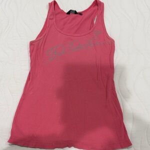 Fox Women's Pink Tank Top